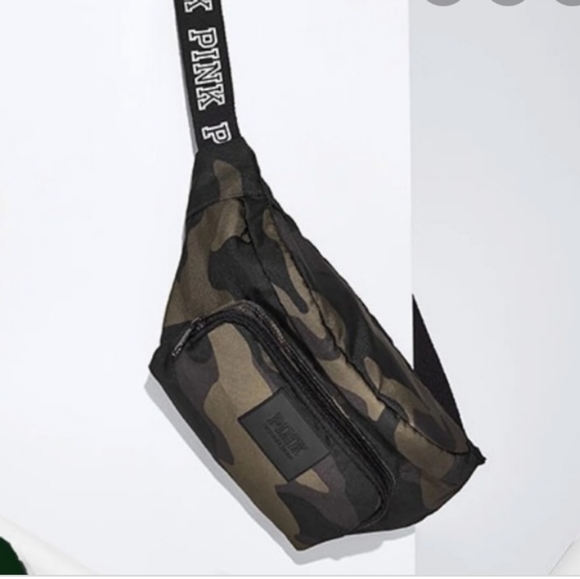 PINK Victoria's Secret Handbags - New Pink Victoria Secret camouflage bag Fanny pack